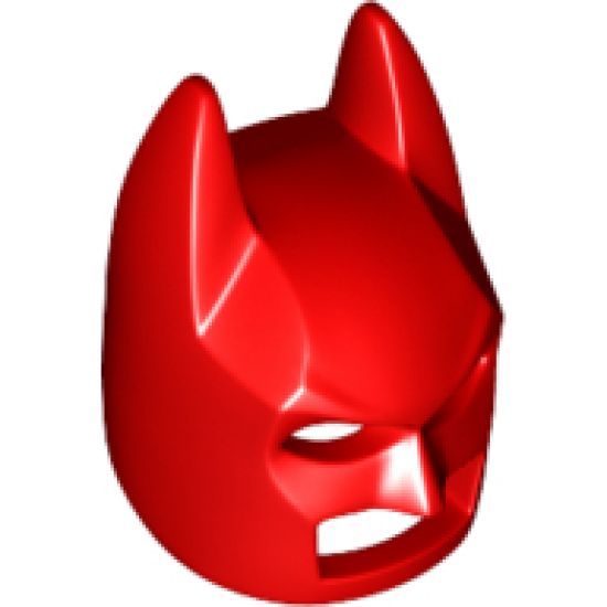 Minifigure, Headgear Mask Batman Cowl (Angular Ears, Pronounced Brow)