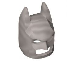 Minifigure, Headgear Mask Batman Cowl (Angular Ears, Pronounced Brow)