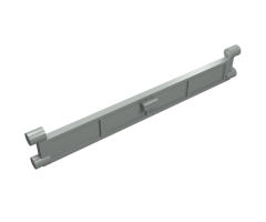 Garage Roller Door End Section with Handle