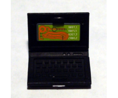 Minifigure, Utensil Computer Laptop with Mine Map Screen Pattern (Sticker) - Set 8961