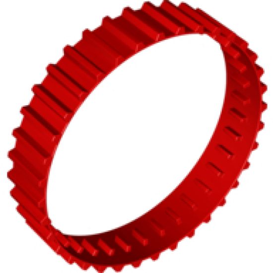 Tire & Tread with 36 Treads Large, Non-Technic