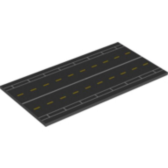 Tile 8 x 16 with Bottom Tubes with Runway Pattern