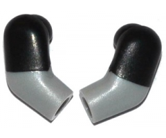 Arm, (Matching Left and Right) Pair with Black Short Sleeves Pattern