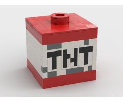 Brick Minecraft TNT