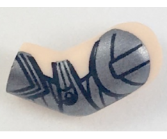 Arm, Left with Silver Armor Pattern