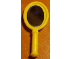 Scala Utensil Hand Mirror with Oval Mirror Pattern (Sticker)