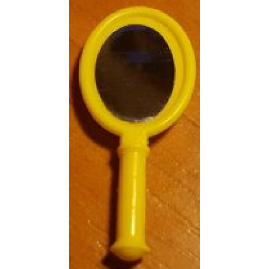 Scala Utensil Hand Mirror with Oval Mirror Pattern (Sticker)
