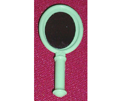 Scala Utensil Hand Mirror with Oval Mirror Pattern (Sticker)