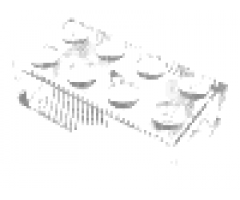 Electric, Light Brick 4.5V 2 x 4 with Removable Bulb