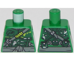 Torso Ninjago Armor with Sash, Straps and Pouches Pattern
