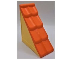 Duplo, Building Roof Sloped 50 2 x 4 Medium Orange Shingled