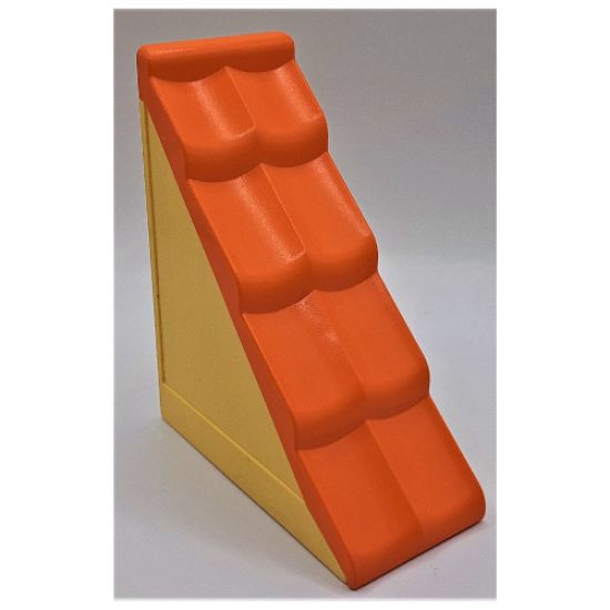 Duplo, Building Roof Sloped 50 2 x 4 Medium Orange Shingled