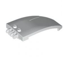Windscreen 8 x 4 x 2 Curved Taper with Locking Dual 2 Fingers