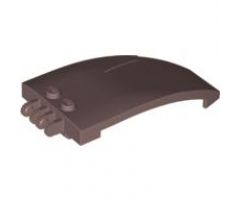 Windscreen 8 x 4 x 2 Curved Taper with Locking Dual 2 Fingers