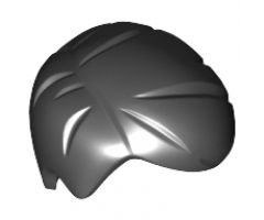 Minifigure, Hair Short Combed Sideways Part Right