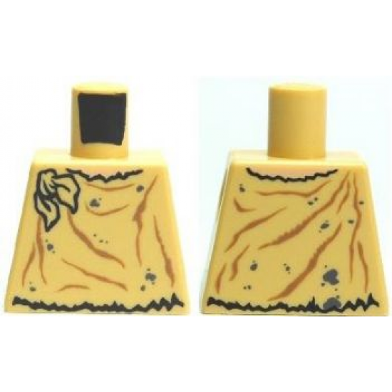 Torso Harry Potter Dobby, Knot Tied at Shoulder Pattern