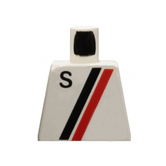 Torso Town 'S' Logo Red / Black Pattern
