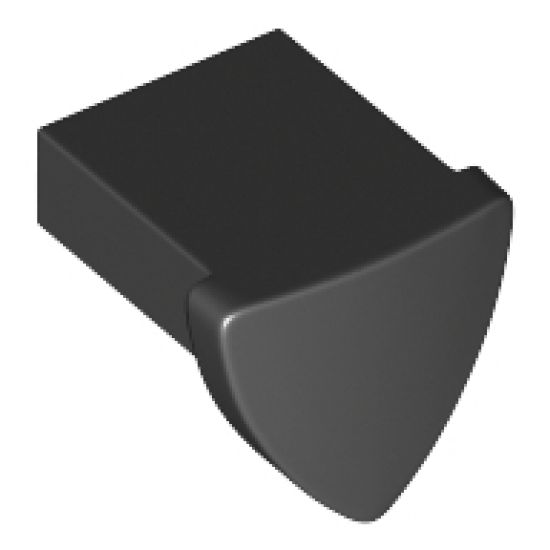Tile, Modified 1 x 1 with Tooth / Ear Vertical, Triangular