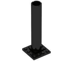 Boat Mast Section Base 4 x 4 x 9