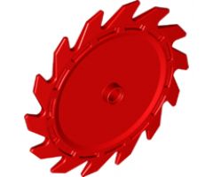 Technic Circular Saw Blade 9 x 9 with Pin Hole and Teeth in Same Direction