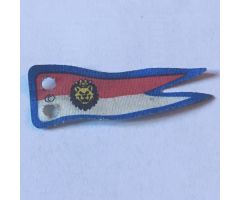 Cloth Flag 5 x 2 Banner with Royal Knights Lion Head Pattern