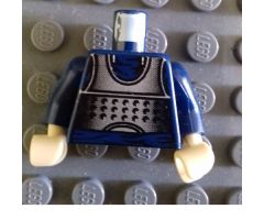 Torso SW Armor Silver Pattern (Bib Fortuna) / Dark Blue Arms / Tan Hands