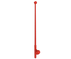 Minifigure, Utensil Fishing Rod / Pole, 12L
