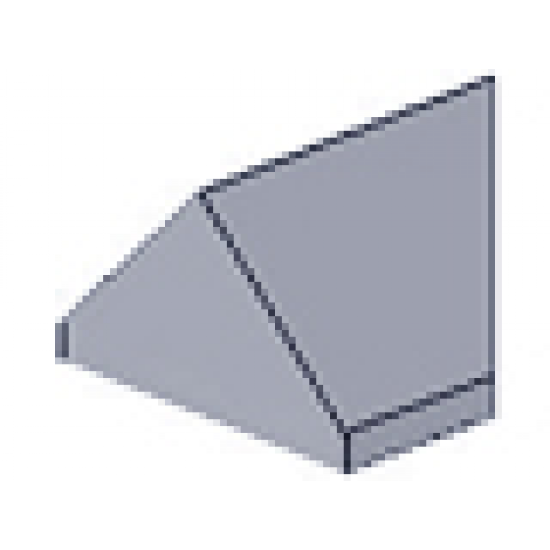 Slope 45 2 x 1 Double / Inverted (Undetermined Underside Type)