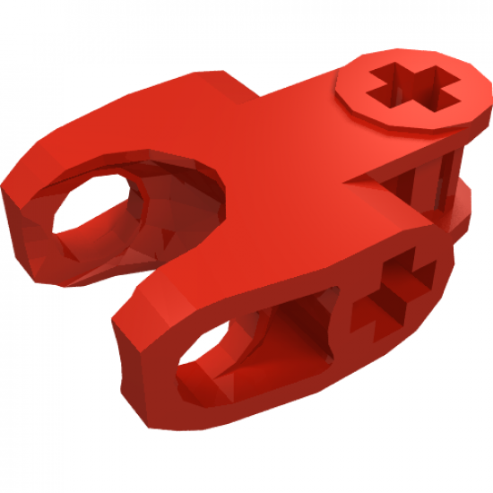 Technic, Connector Axle 2 x 3 with Ball Joint Socket, Closed Sides, Squared Ends