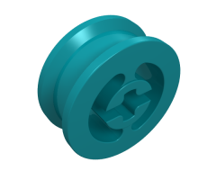 Wheel Technic Split Axle Hole