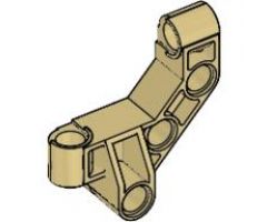 Bionicle Matoran Back, Liftarm 4 x 4 x 2