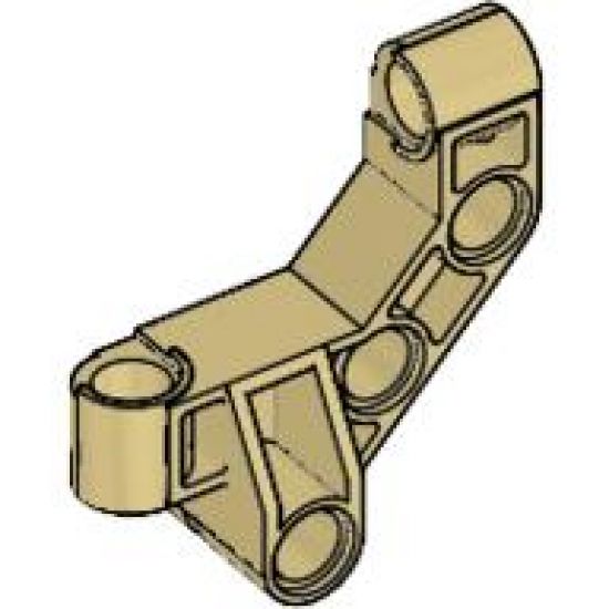 Bionicle Matoran Back, Liftarm 4 x 4 x 2