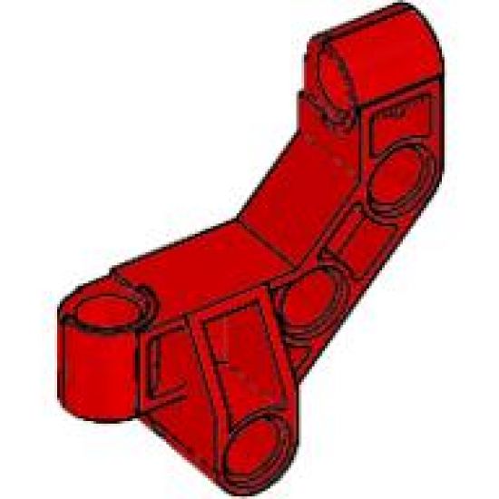Bionicle Matoran Back, Liftarm 4 x 4 x 2