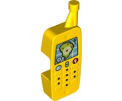 Duplo, Figure Wear & Utensil Telephone, Mobile with Keypad and Map on Display Pattern