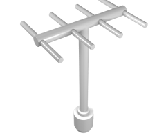 Antenna with Side Spokes