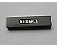 Tile 1 x 4 with 'TS 8134' Pattern (Sticker) - Set 8134