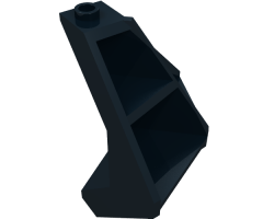 Panel 4 x 4 x 6 Corner Convex Ribbed