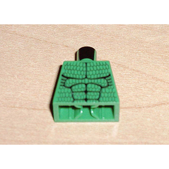 Torso Batman Muscles Outline with Scales Pattern