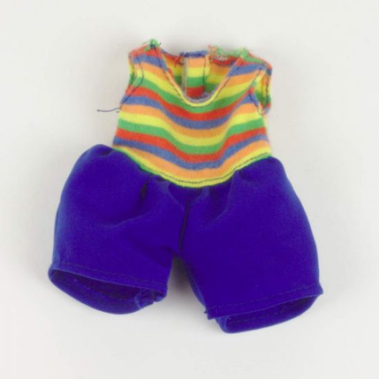 Duplo, Doll Cloth Pants Plain with Rainbow Top