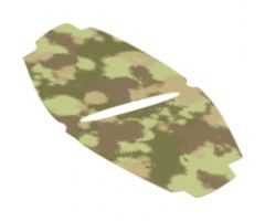 Minifigure, Body Wear Poncho Cloth with Camouflage Pattern