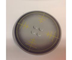 Tile, Round 8 x 8 with Target Verniers Pattern
