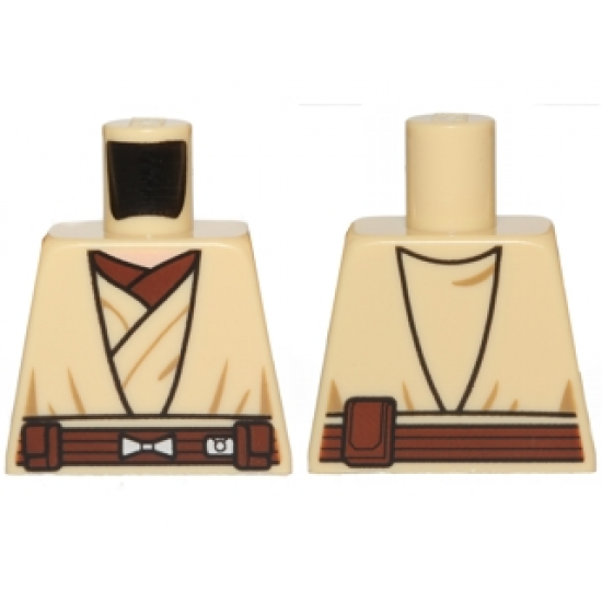 Torso SW Layered Shirt, Reddish Brown Undershirt, Reddish Brown Belt Pattern