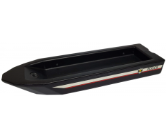 Boat Hull Unitary 32 x 10 x 1 2/3, Base with Police Red Line and Badge Logo Pattern on Both Sides (Stickers) - Set 6433
