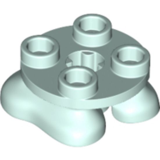 Legs with Plate Round 2 x 2 and Axle Hole