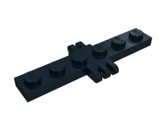 Hinge Plate 1 x 6 with 2 and 3 Fingers On Sides