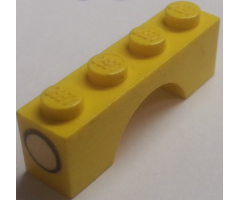 Arch 1 x 4 with Headlight Pattern (Sticker) - Set 699