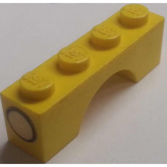 Arch 1 x 4 with Headlight Pattern (Sticker) - Set 699