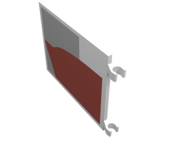 Flag 6 x 4 with Jedi Starfighter Pattern
