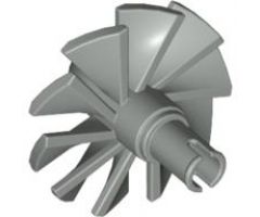 Aircraft Engine Large, Center, 10 Blades