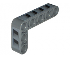 Technic, Liftarm 3 x 5 L-Shape Thick with Air Intakes Pattern Model Right (Stickers) - Set 8651